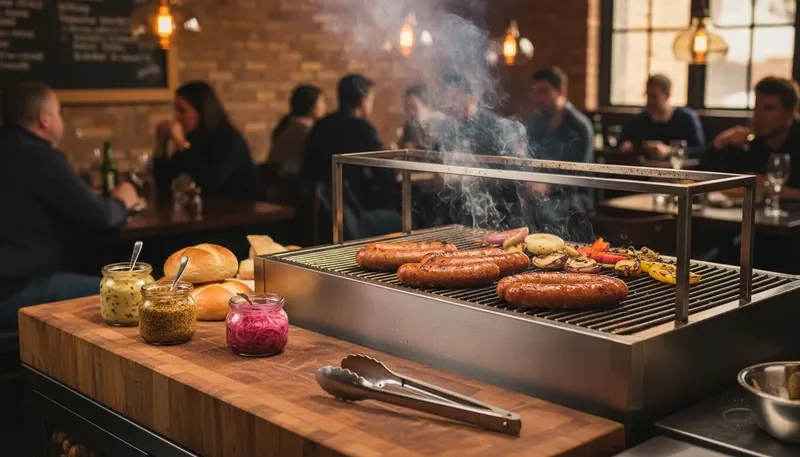 אווירת הגריל במסי הנקניק