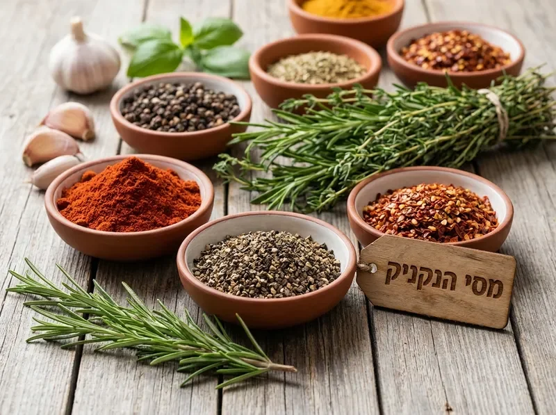 תבלינים ועשבי תיבול טריים